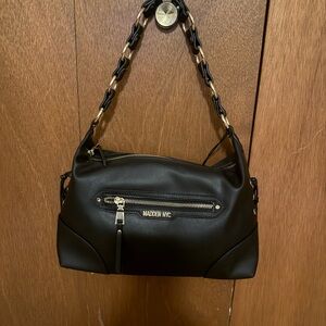 Madden NYC Black Shoulder Bag